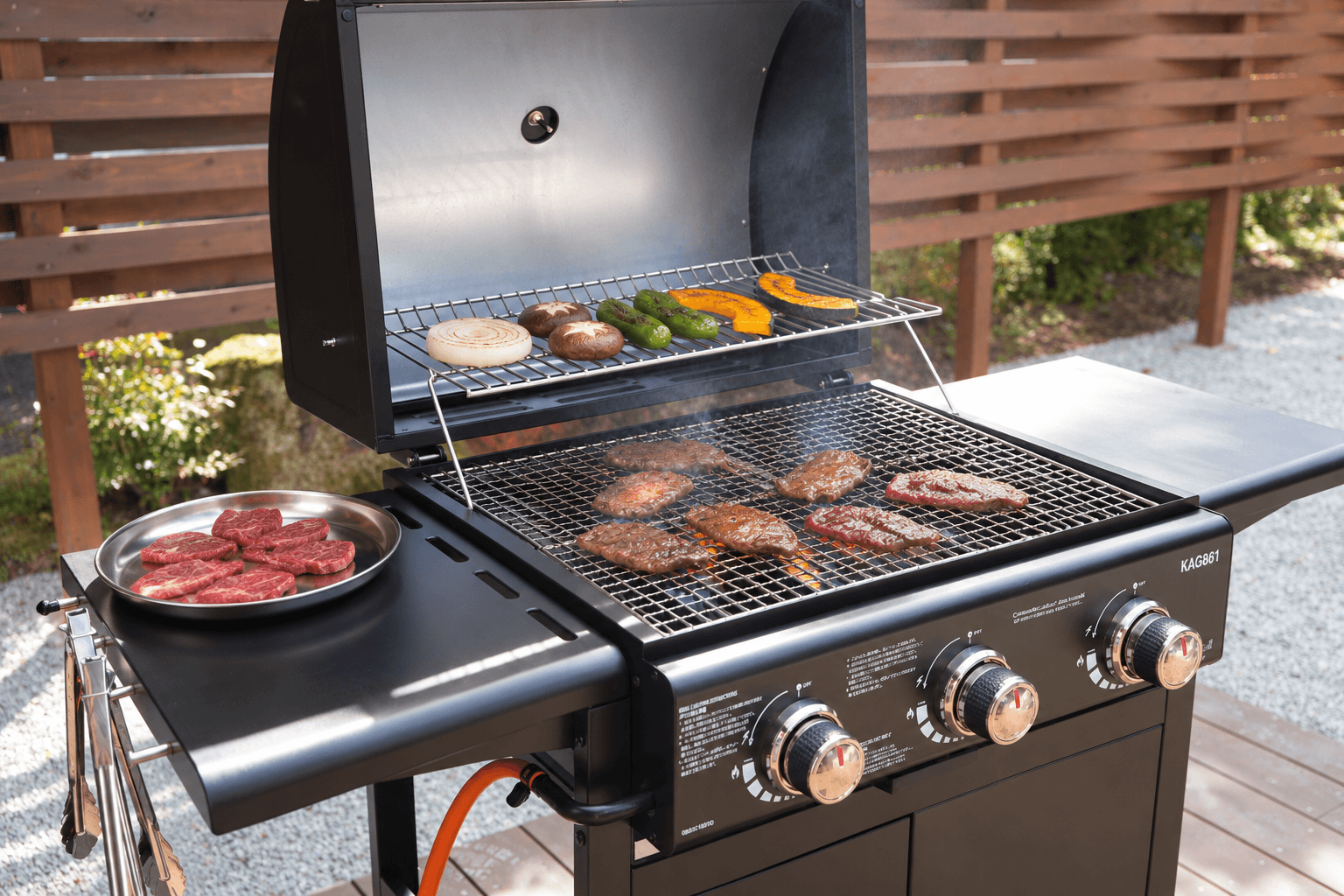 BBQガスグリルのイメージ